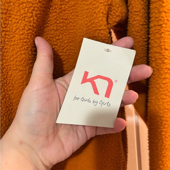 K1 Orange Fleece Hoodie - Picture 6 of 6